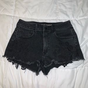 High waisted shorts
